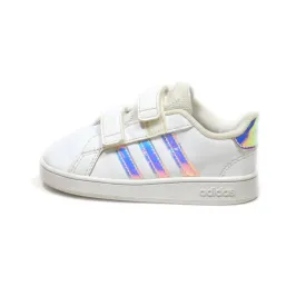 Adidas Court Crawlers Leather White Colour For Kids