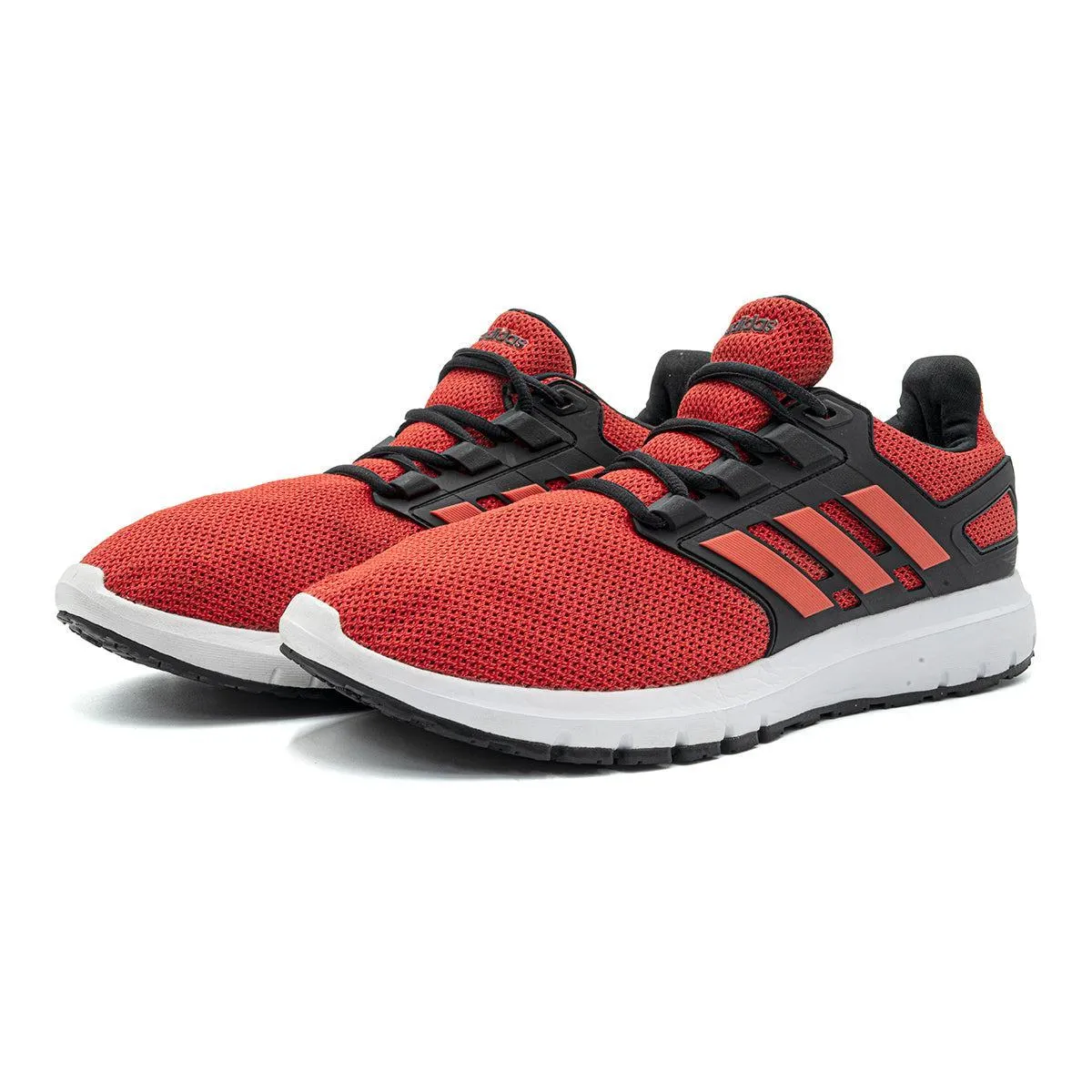 Adidas Energy Cloud 2 Runner Sneakers Sport Shoes Fabric Red Colour For Men