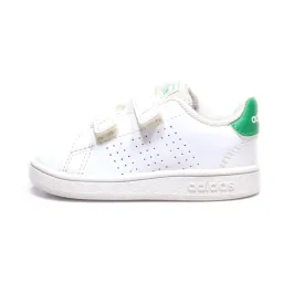 Adidas Hook-And-Loop Sneakers Leather White Colour For Kids