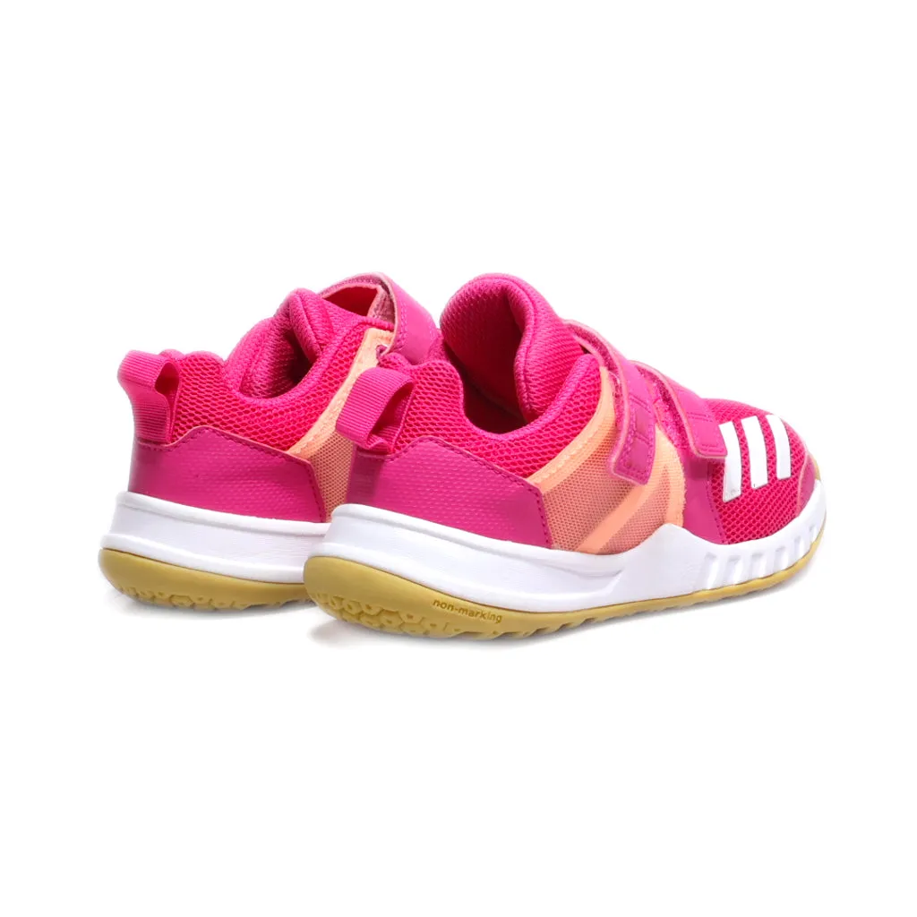 Adidas K Real Magenta Sneakers Fabric Pink Colour For Kids