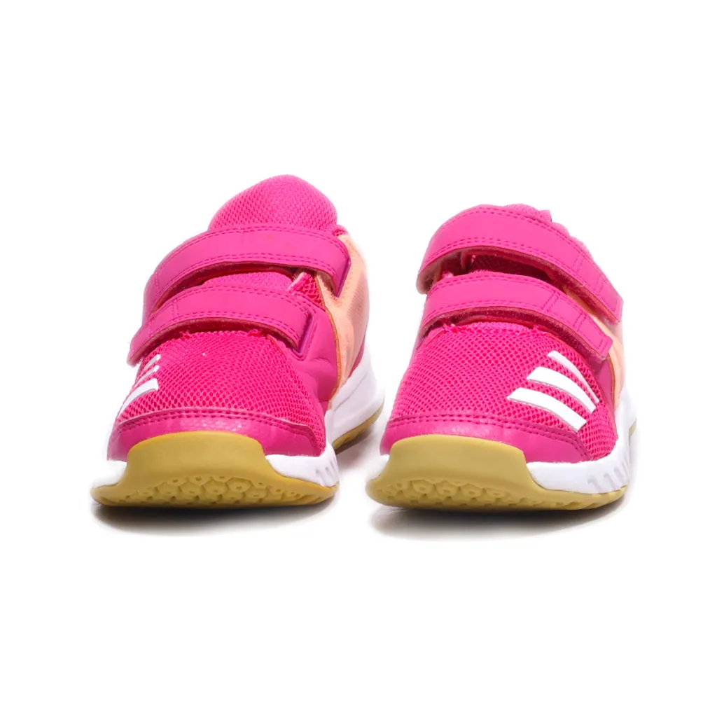 Adidas K Real Magenta Sneakers Fabric Pink Colour For Kids