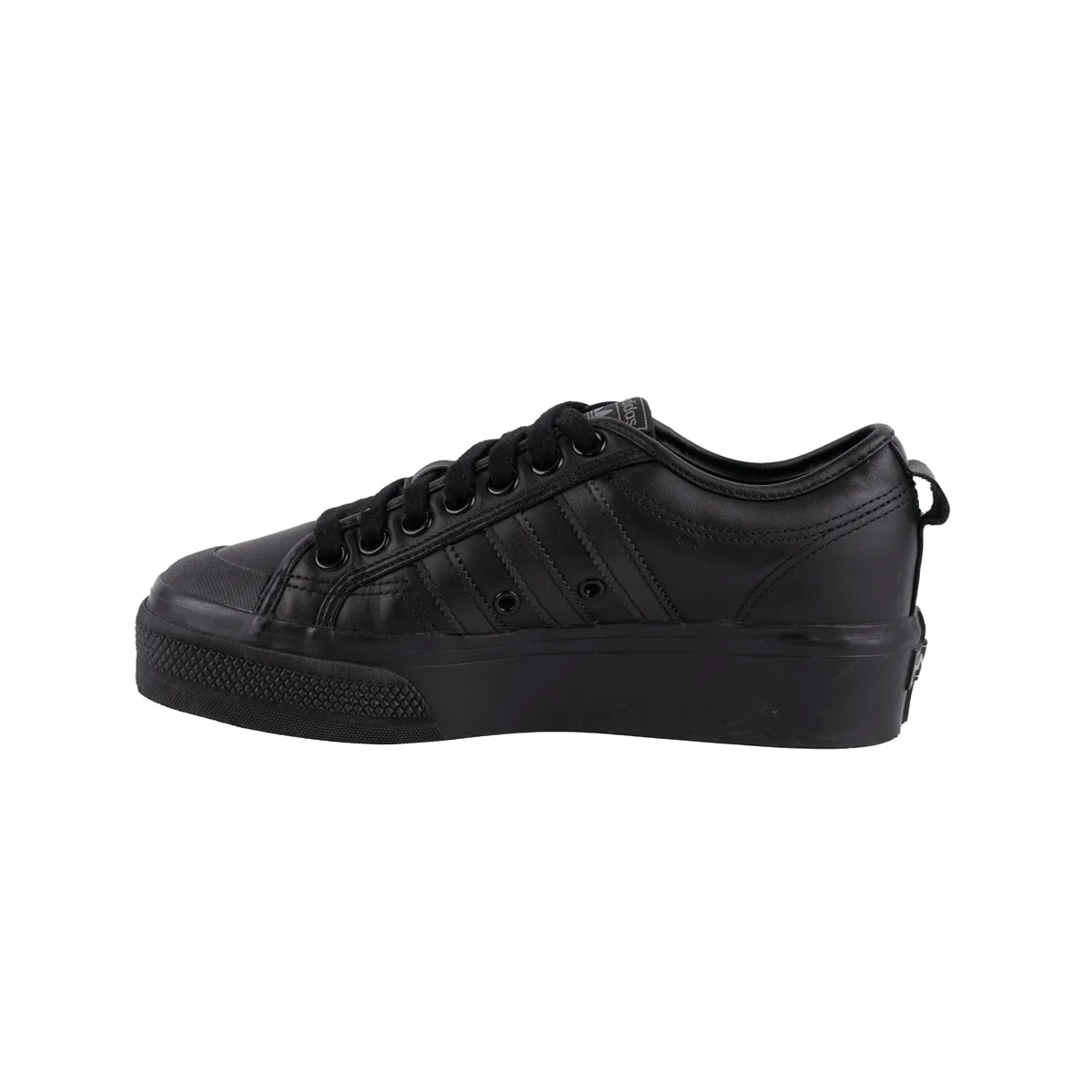 Adidas Nizza Platform Low-Top Sneakers Leather Black Colour For Women