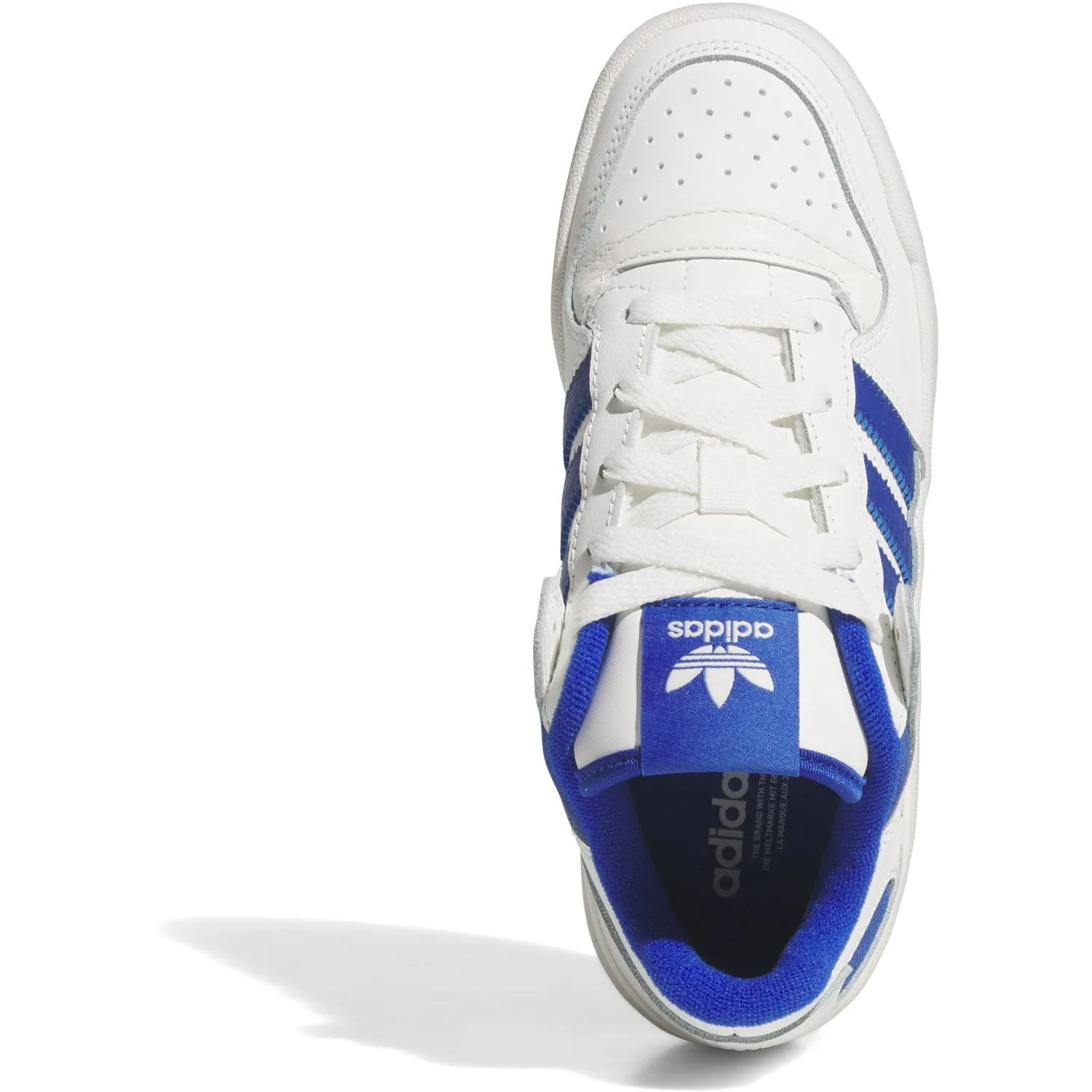 adidas Originals Core White/Team Royal Blue/Core White Forum Low Cl J Sneakers