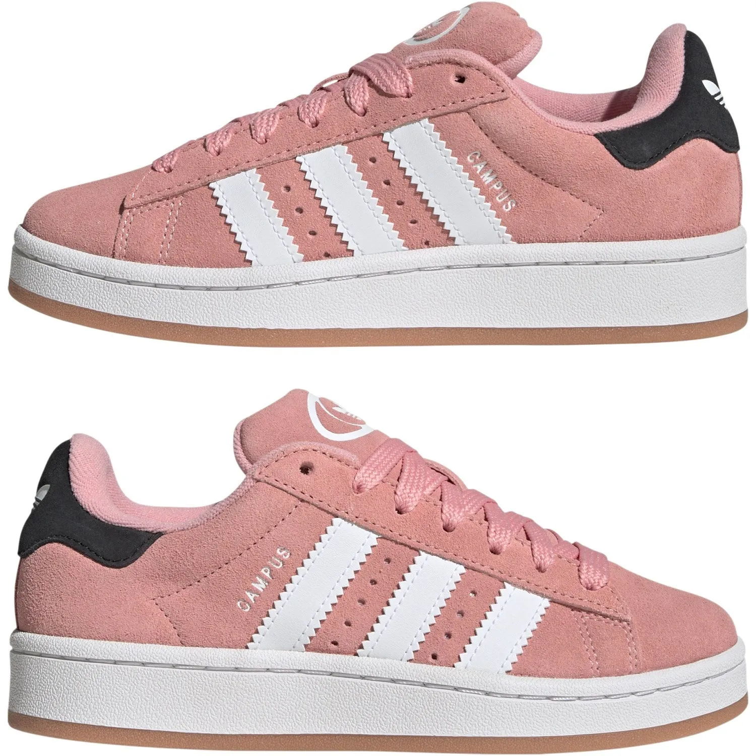 adidas Originals Semi Pink Spark/Ftwr White/Gum 2 Campus 00S J Sneakers