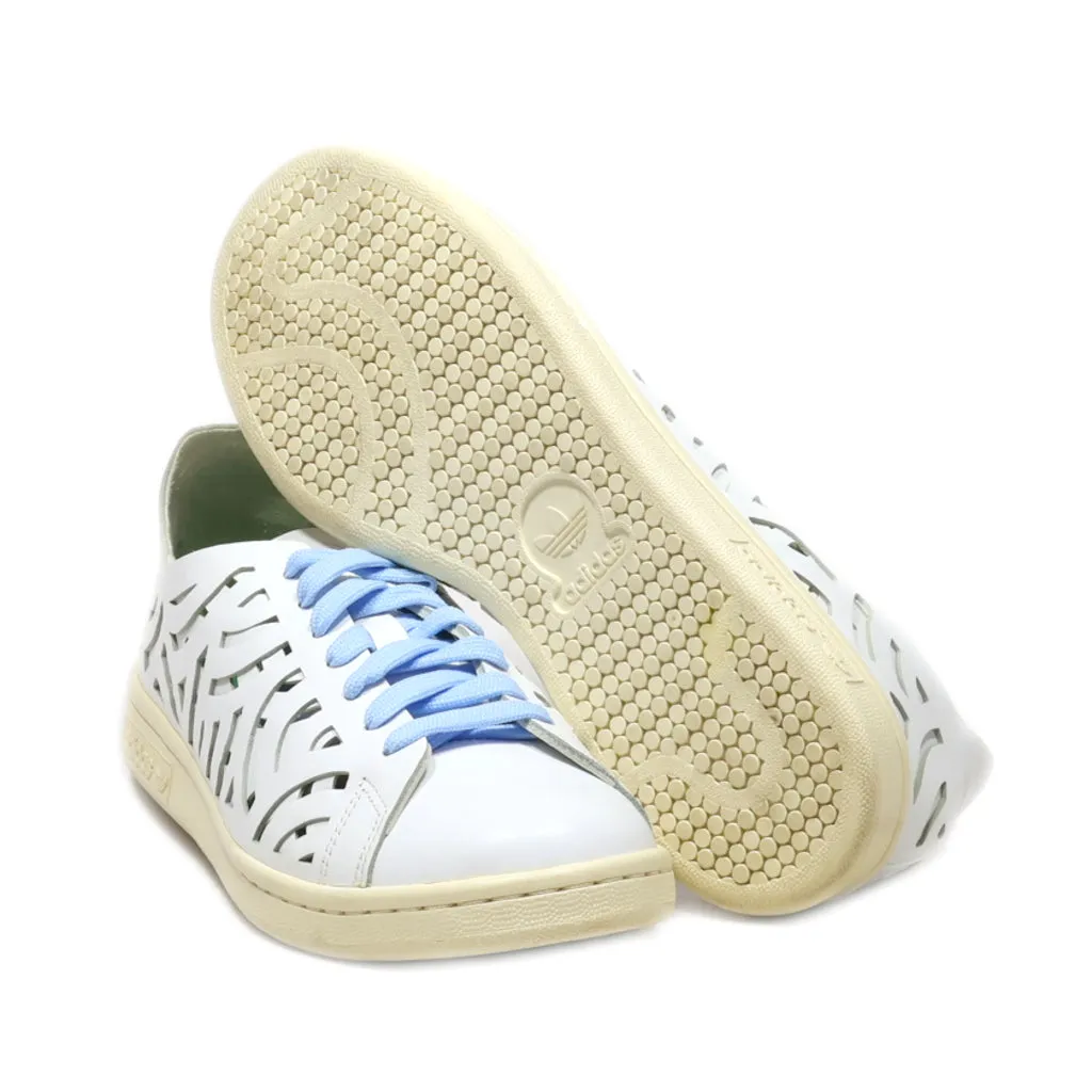 Adidas Stan Smith Low-Top Sneakers Pu Leather White Colour For Women