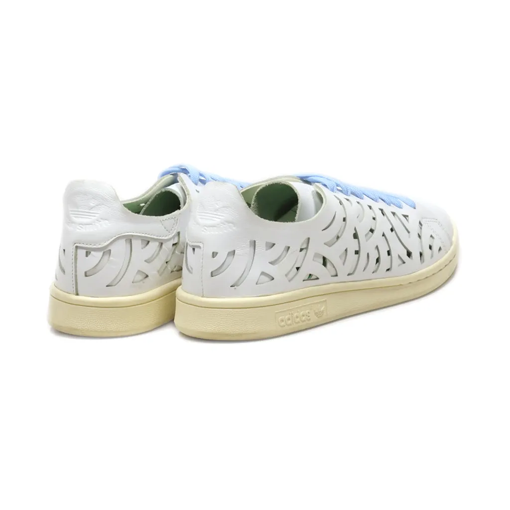 Adidas Stan Smith Low-Top Sneakers Pu Leather White Colour For Women