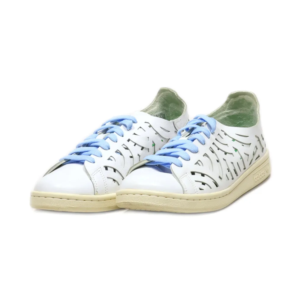 Adidas Stan Smith Low-Top Sneakers Pu Leather White Colour For Women