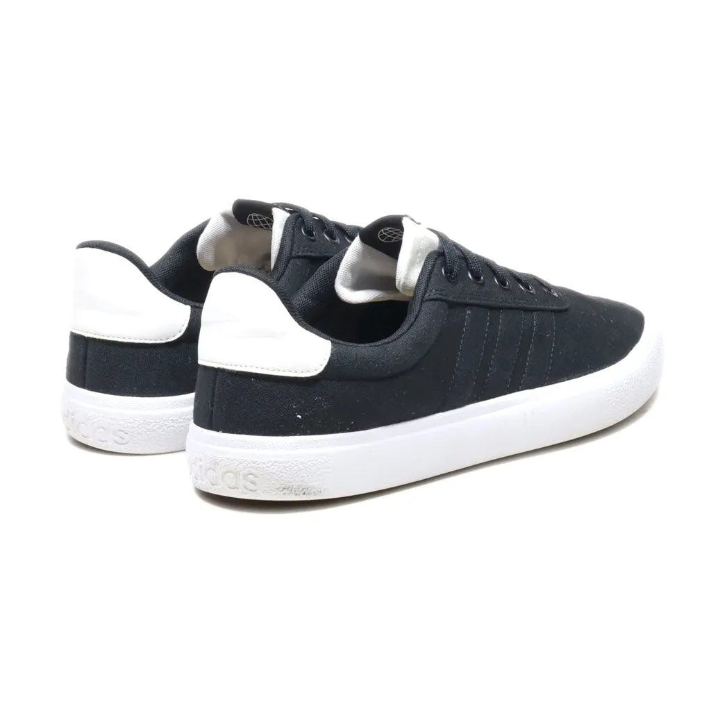 Adidas Vulc Raid3R Skateboarding Low-Top Sneakers Canvas Black Colour For Men