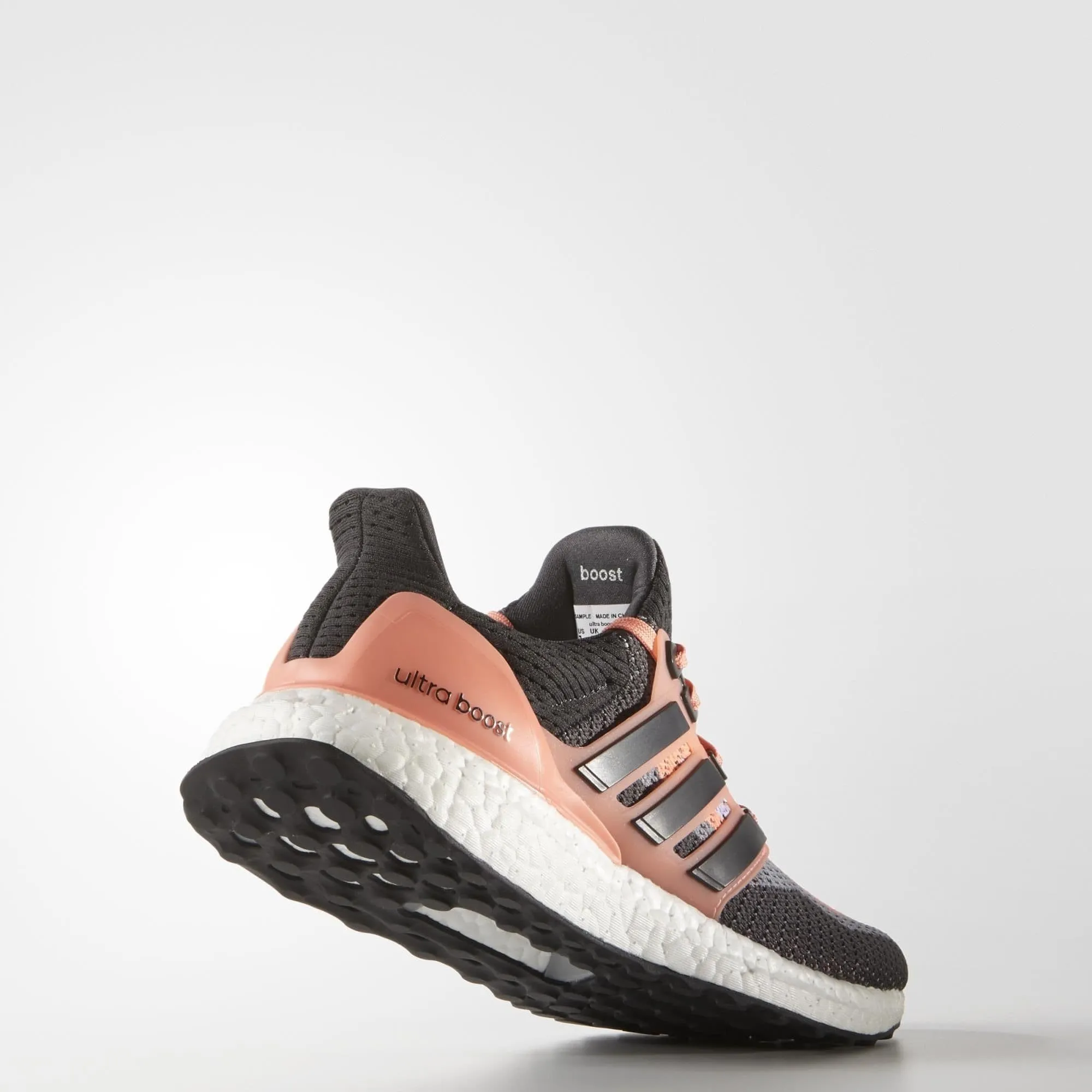 Adidas Womens Ultra Boost - Sun Glow-Solid Grey-Purple Glow