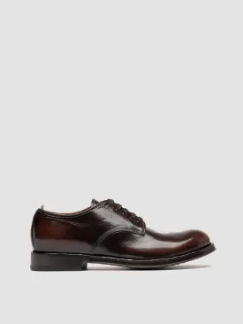 ADMIRAL 001 - Brown Leather Derby Shoes