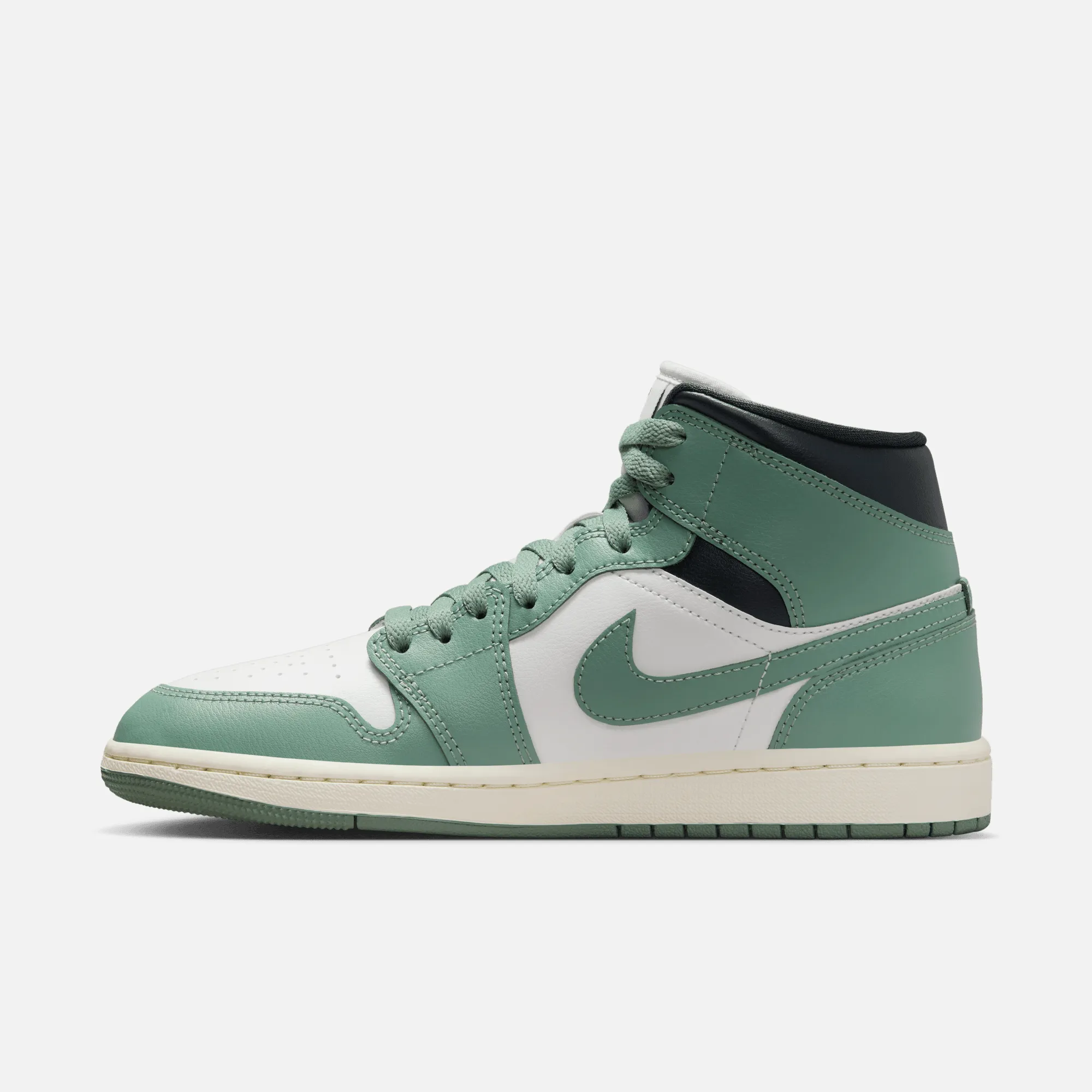 Air Jordan Women's 1 Mid Jade Smoke