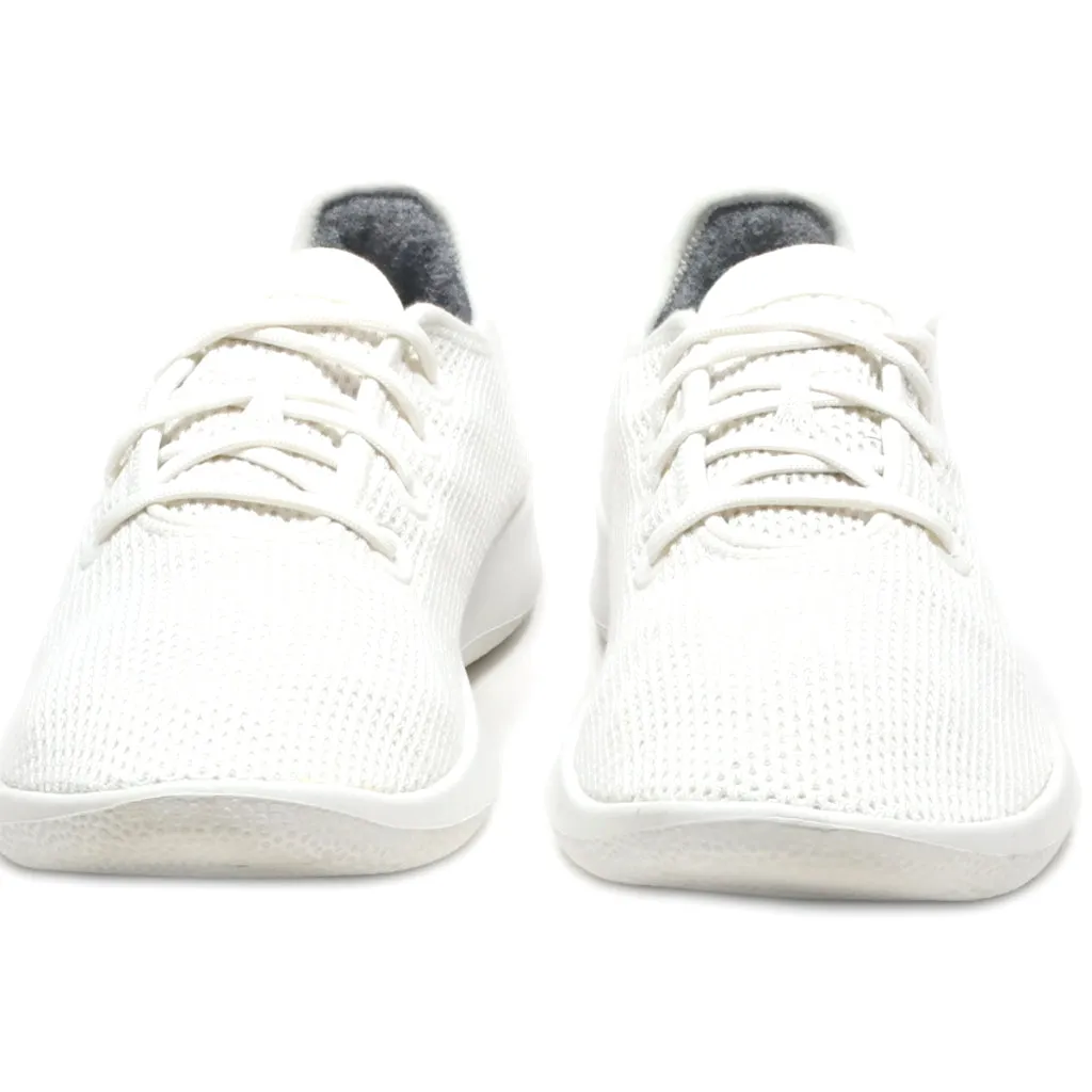 Allbirds Tree Runners Sport Shoes Fabric White Colour For Men