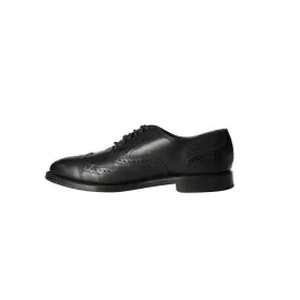 Allen Edmonds Brogue Oxford Formal Lace Ups Leather Black Colour For Men