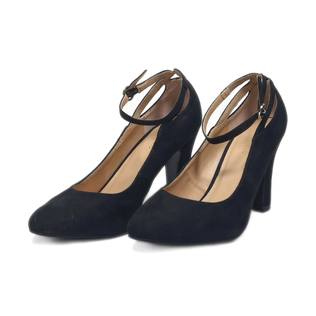 Anna Field High-Heel Shoes Suede Black Colour For Women