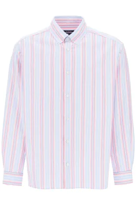 A.P.C. mathias striped oxford shirt