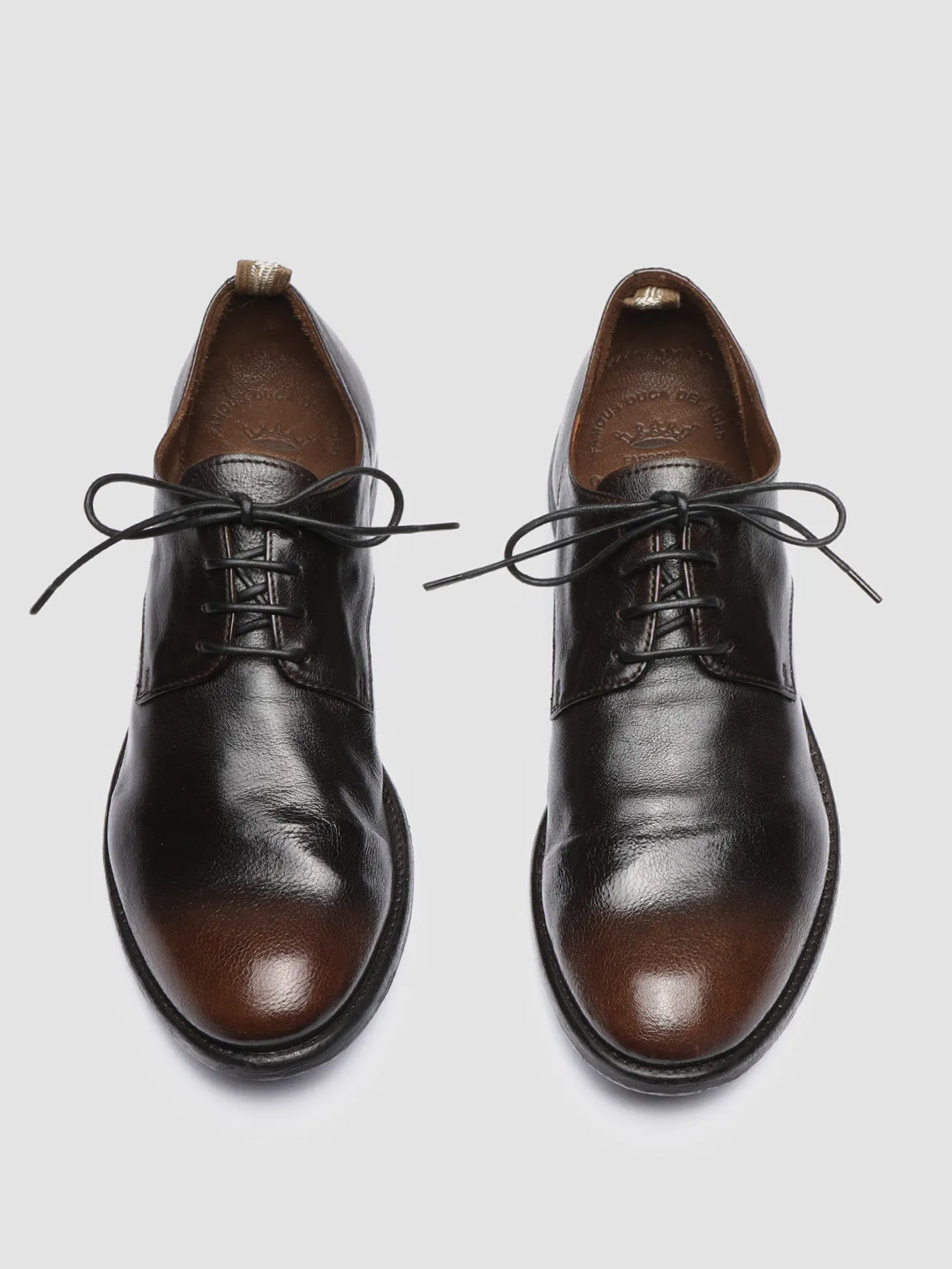 ARC 515 - Black Leather Derby Shoes