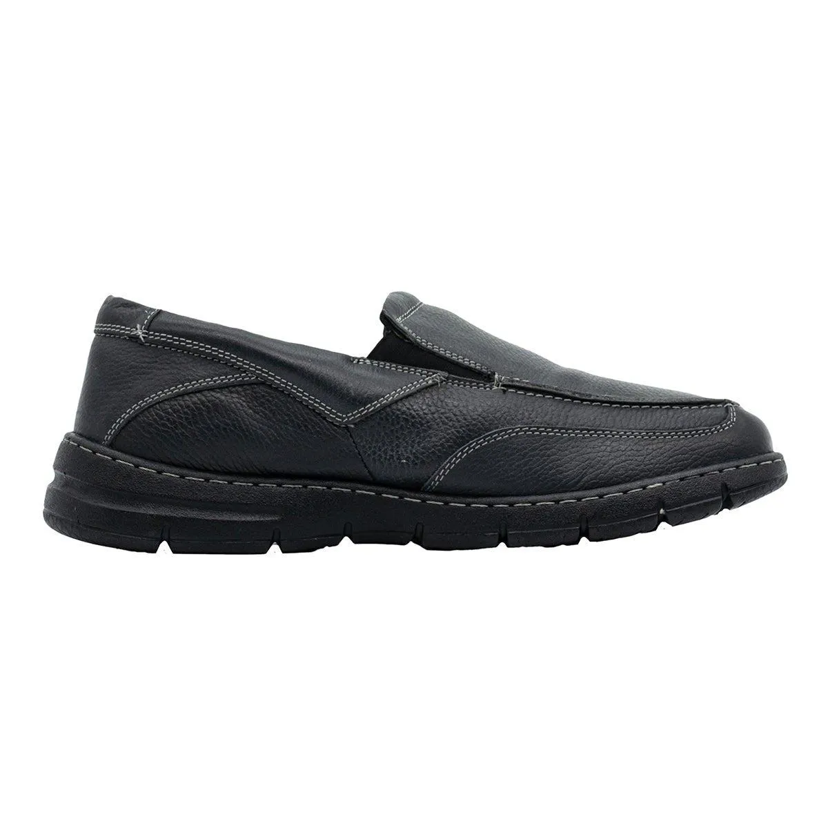 Arnold Palmer Formal Slip Ons Leather Black Colour For Men