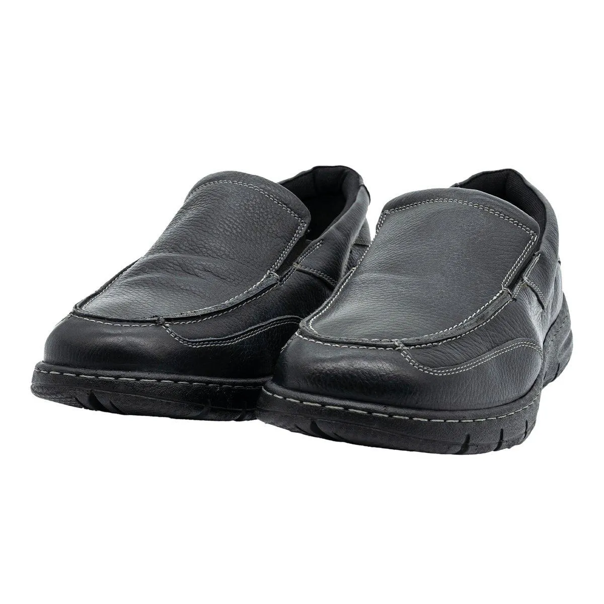 Arnold Palmer Formal Slip Ons Leather Black Colour For Men