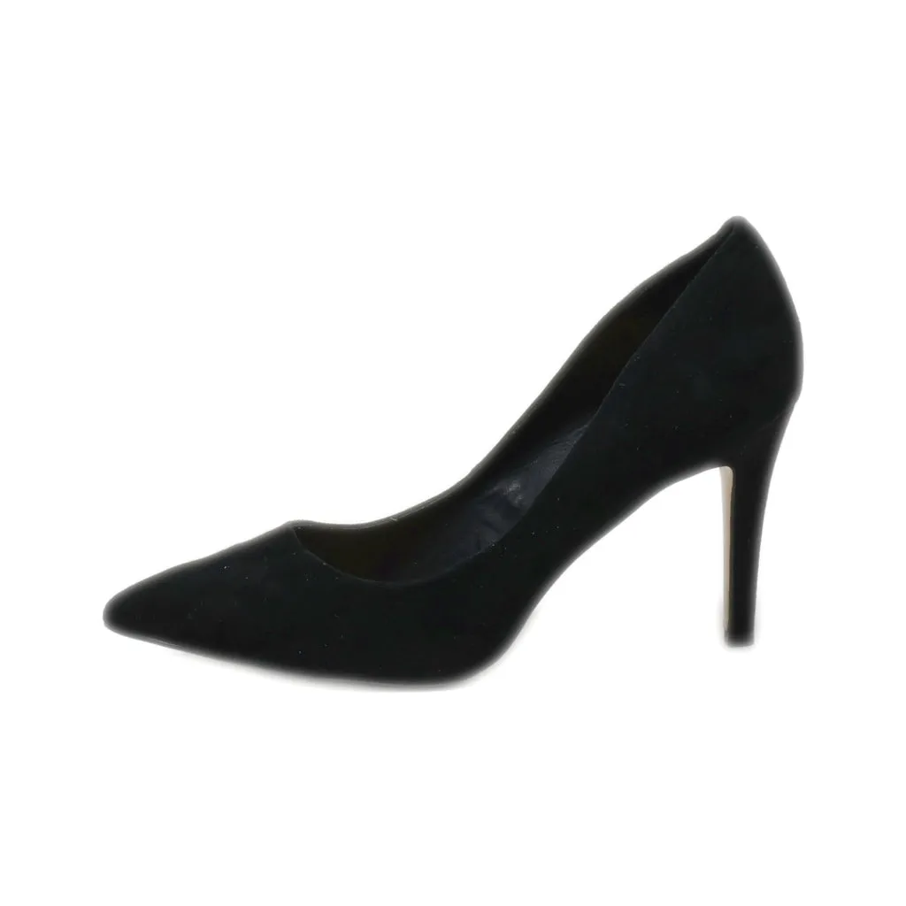 Asos High-Heel Shoes Suede Black Colour For Women