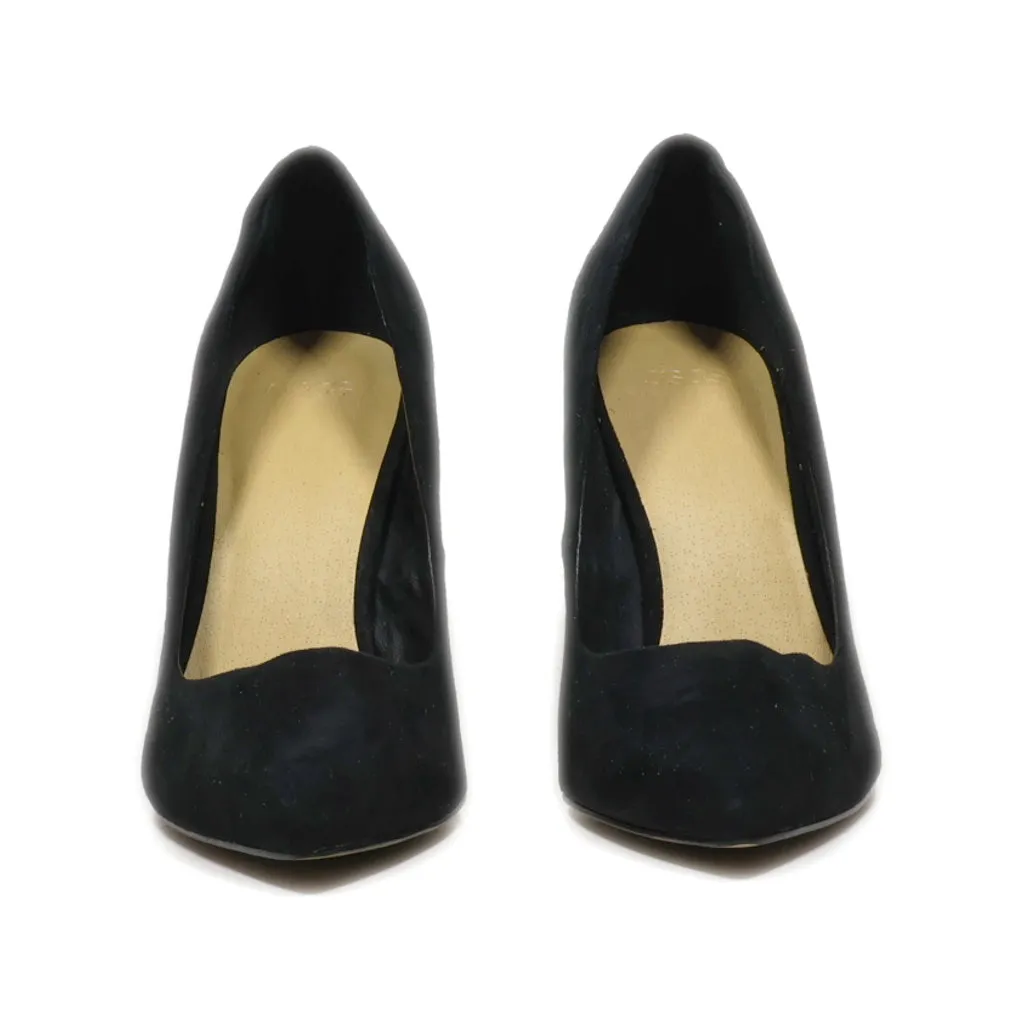 Asos High-Heel Shoes Suede Black Colour For Women