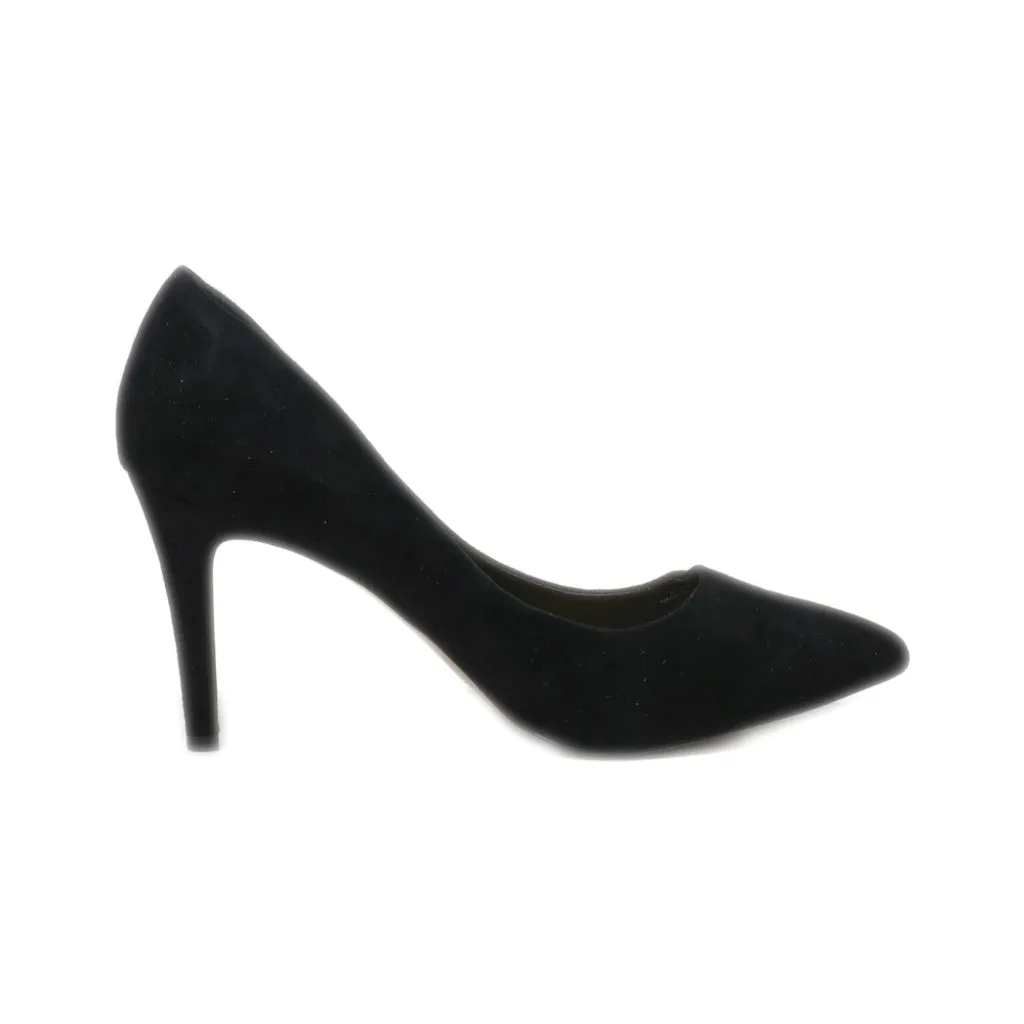 Asos High-Heel Shoes Suede Black Colour For Women