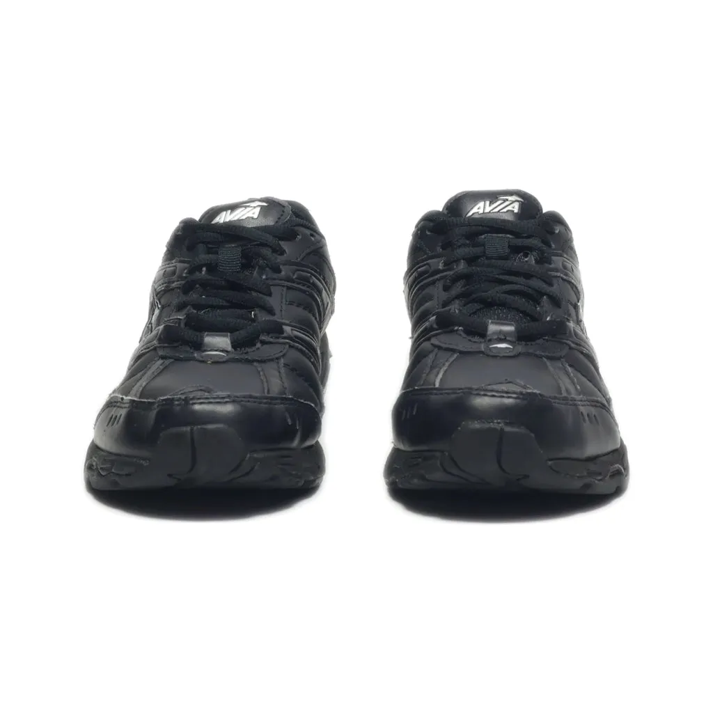 Avia Union Ii Sport Shoes Leather Black Colour For Kids