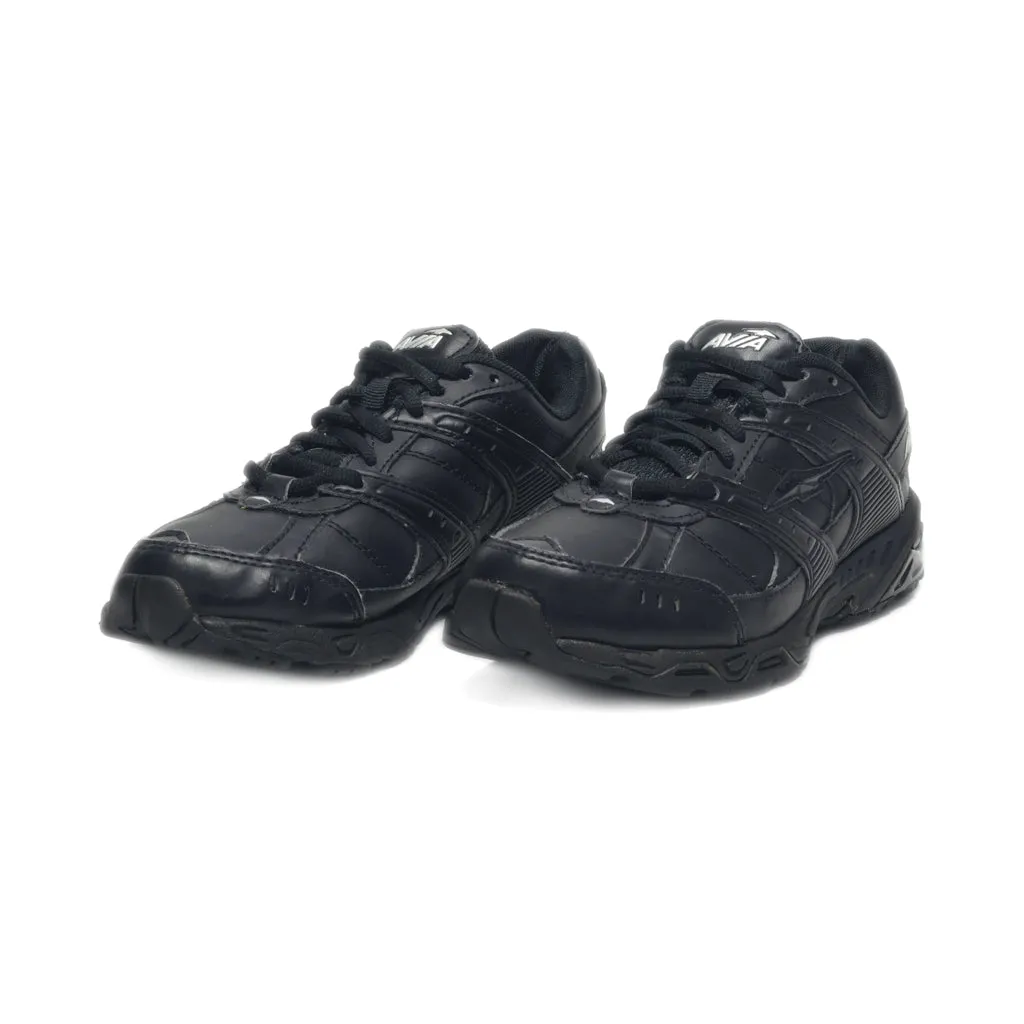 Avia Union Ii Sport Shoes Leather Black Colour For Kids