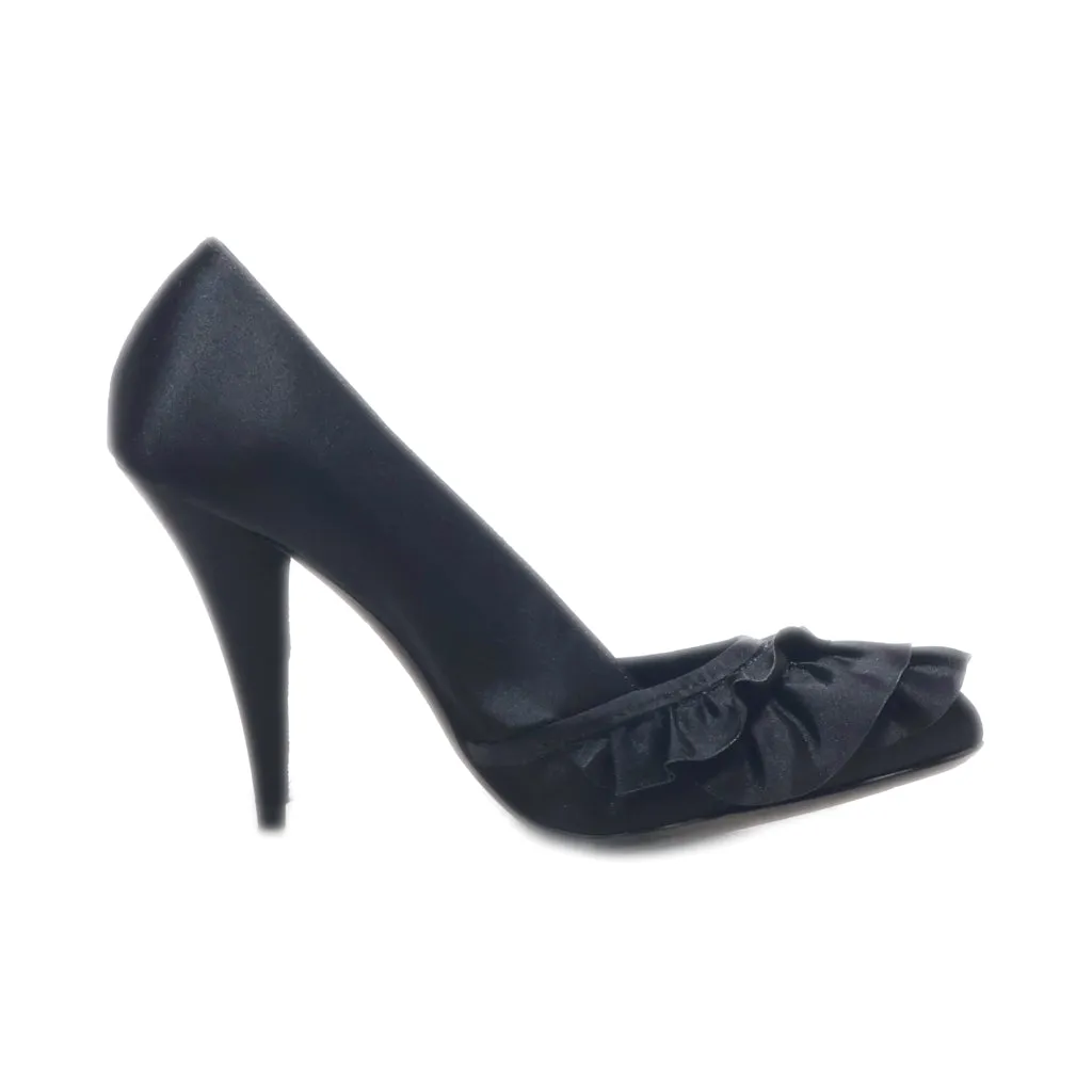 Bcbgeneration High-Heel Shoes Fabric Black Colour For Women