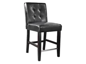 Black Counter Height Bar Stool