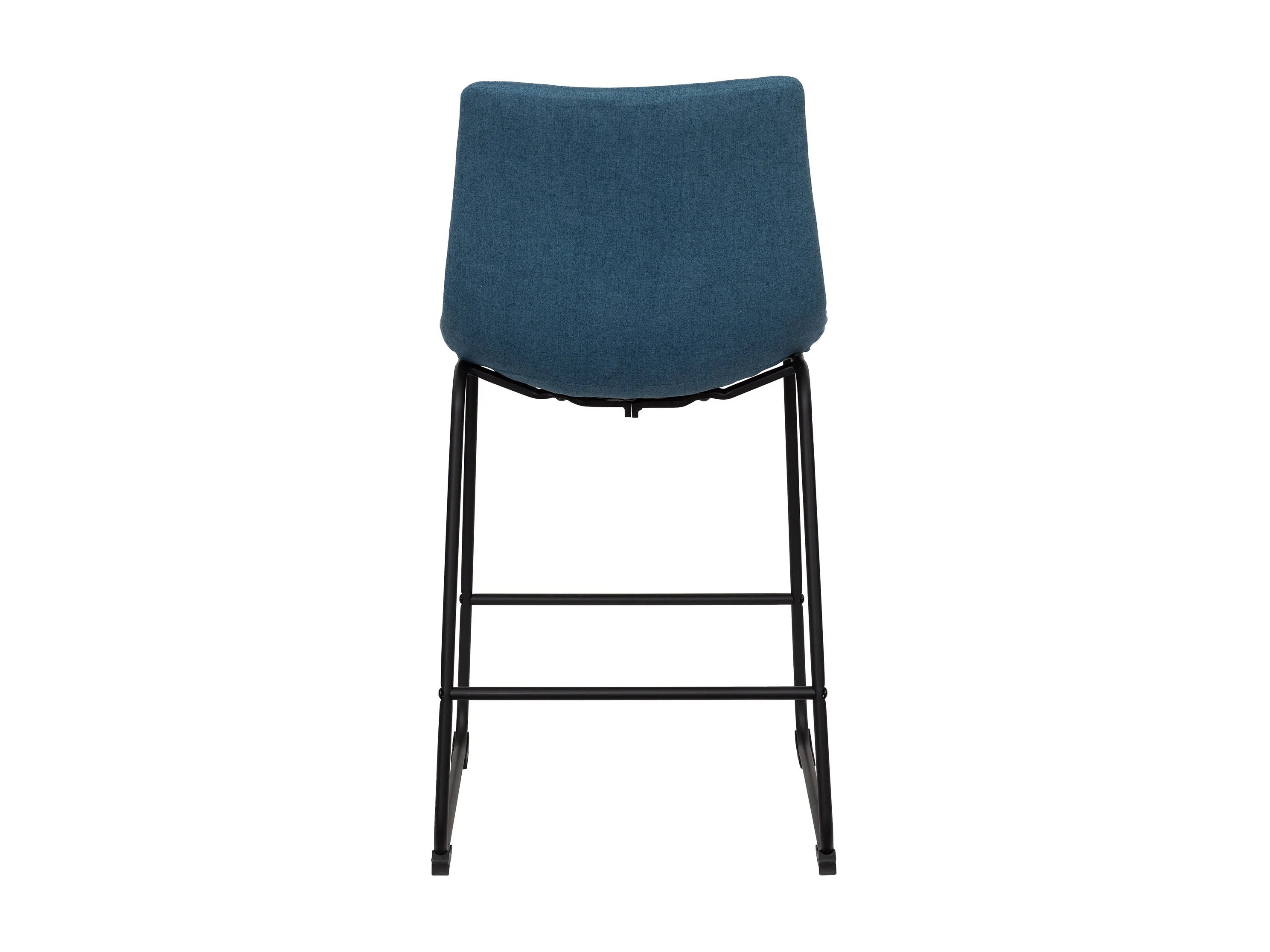 Blue Upholstered Bar Stools