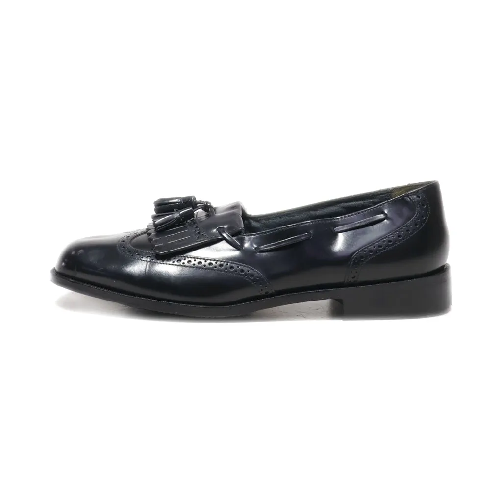 Bostonian Casual Slip Ons Leather Black Colour For Men