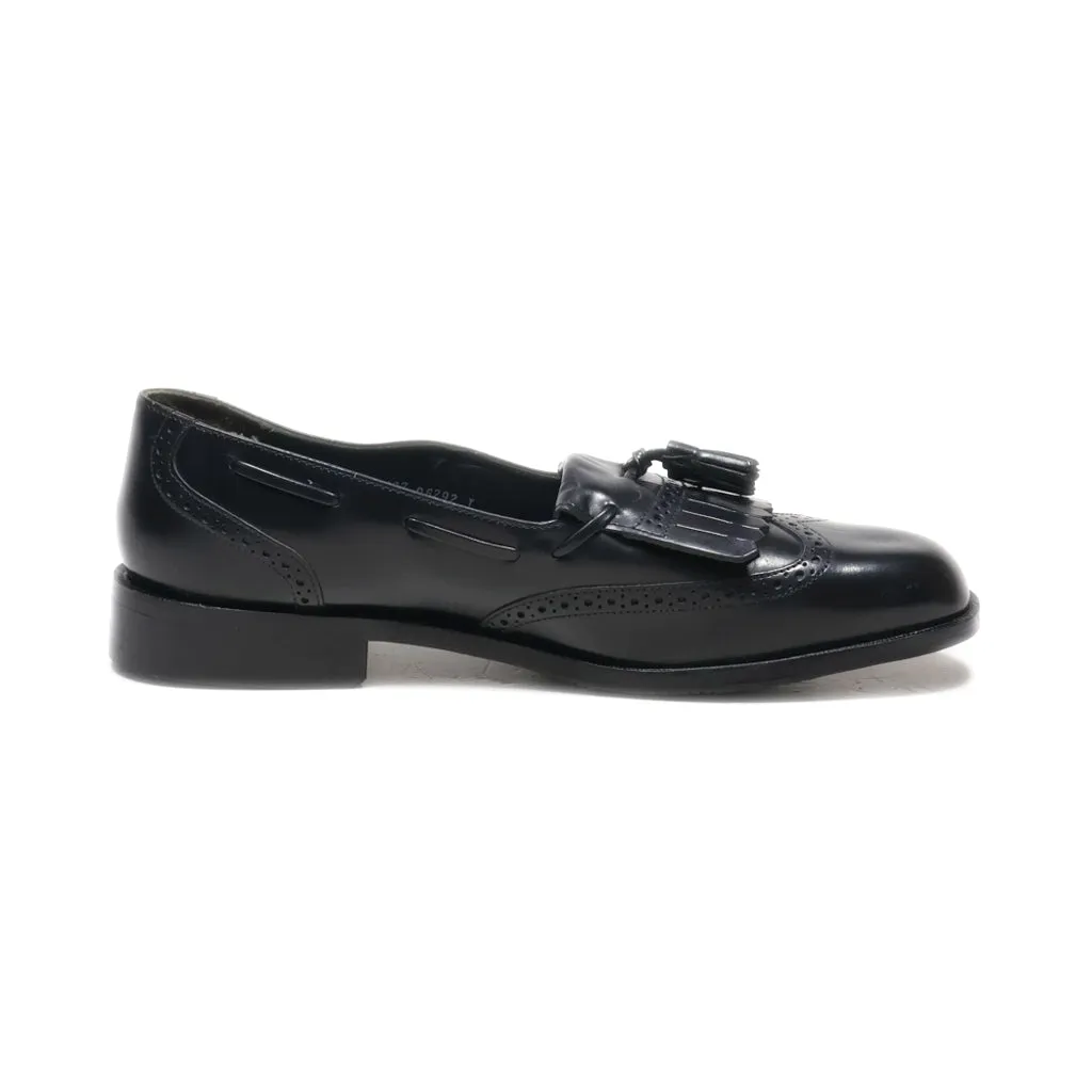 Bostonian Casual Slip Ons Leather Black Colour For Men