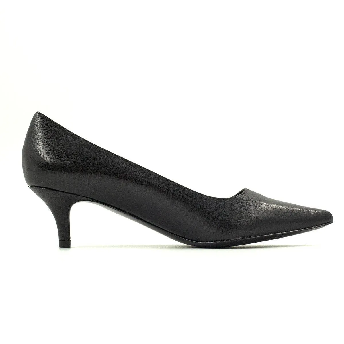 Brooks Brothers Pump High-Heel Shoes Leather Black Colour For Women