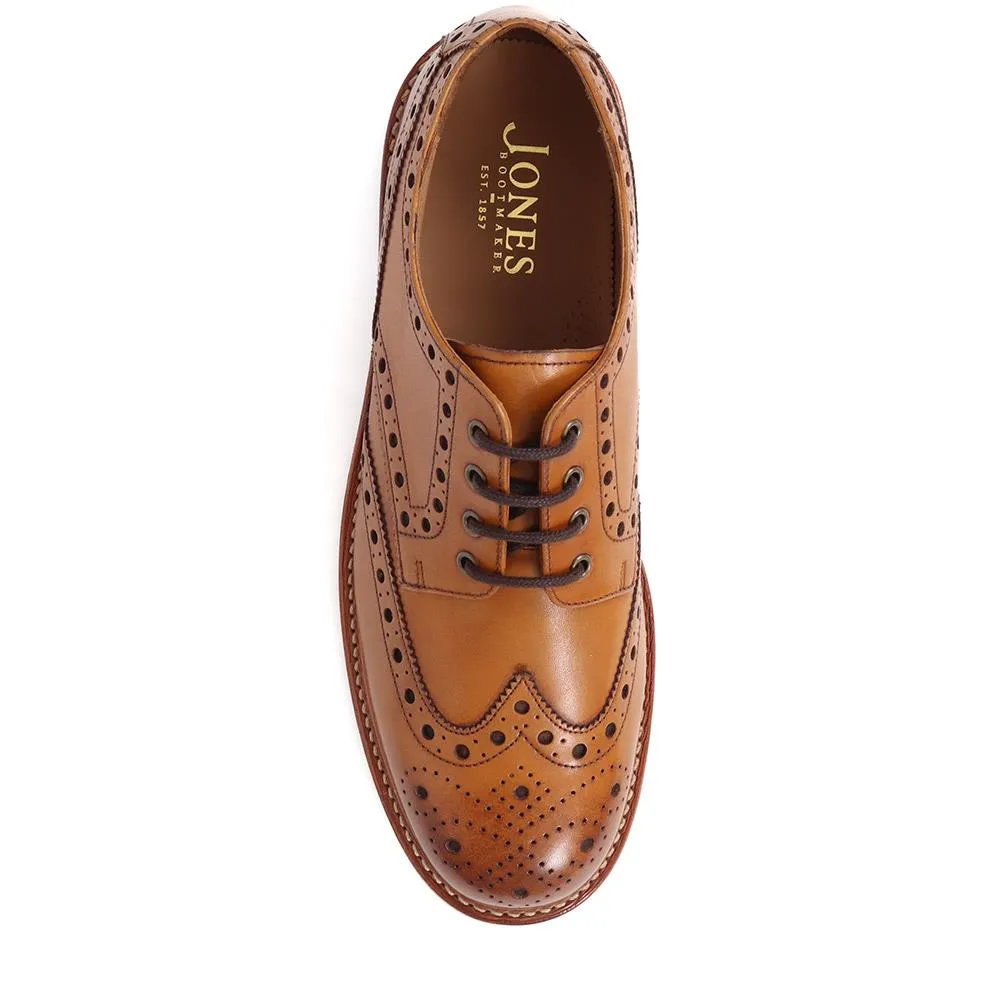 Bushwick Goodyear Welted Leather Brogues - BUSHWICK / 319 886