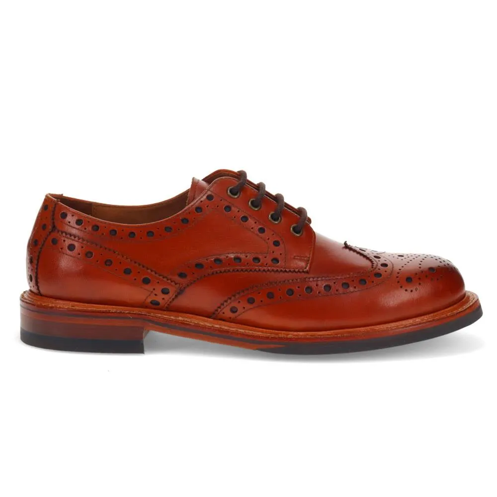 Bushwick Goodyear Welted Leather Brogues - BUSHWICK / 319 886