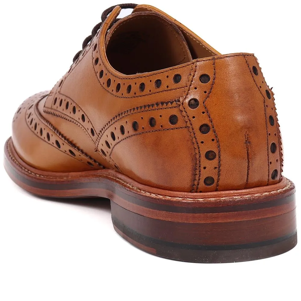 Bushwick Goodyear Welted Leather Brogues - BUSHWICK / 319 886