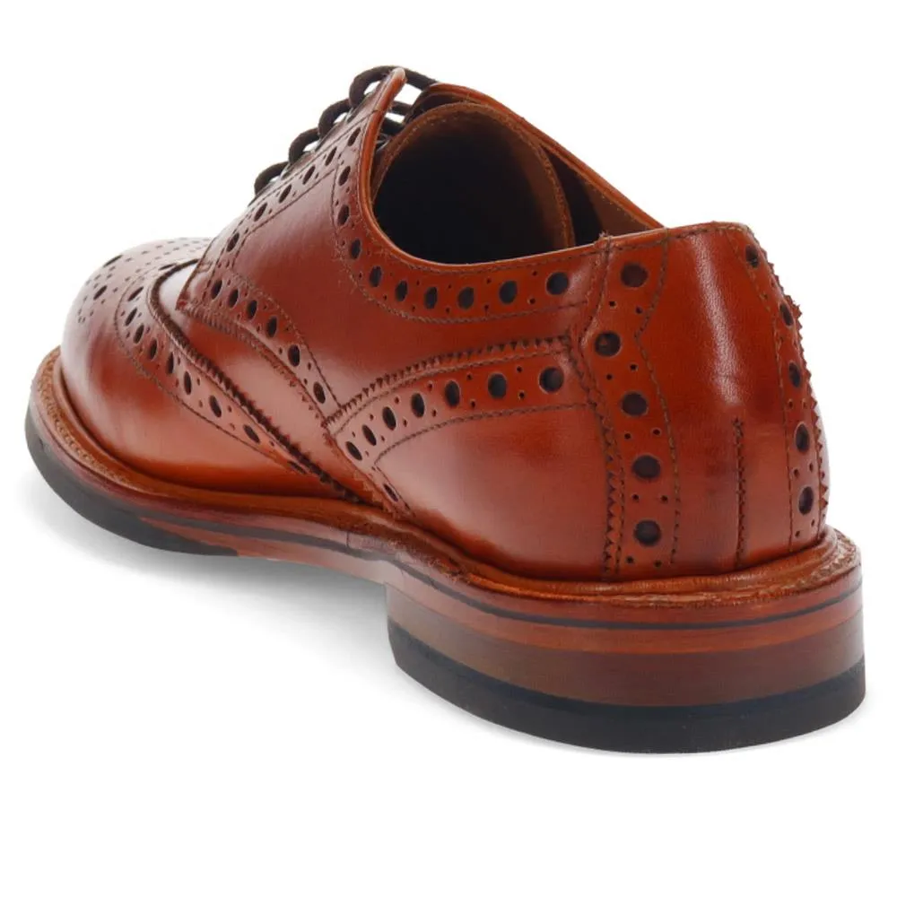 Bushwick Goodyear Welted Leather Brogues - BUSHWICK / 319 886