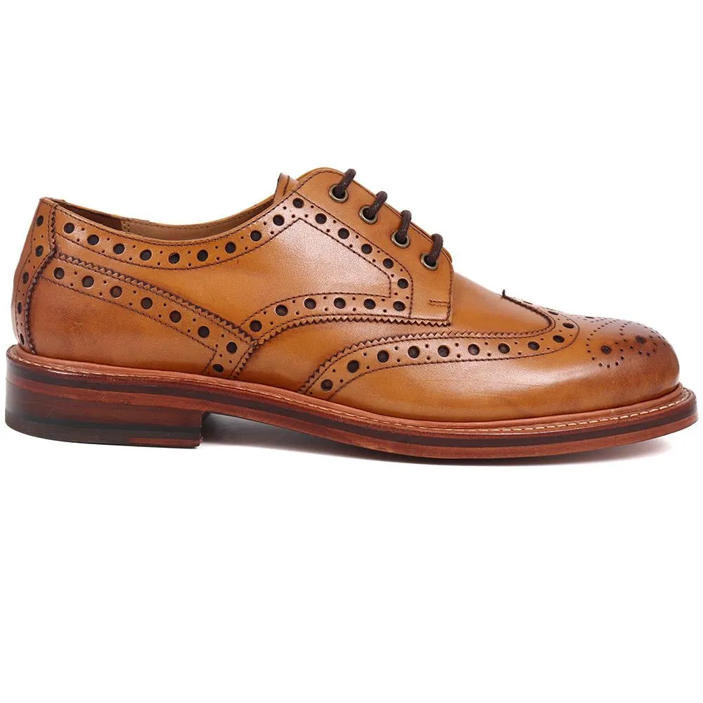 Bushwick Goodyear Welted Leather Brogues - BUSHWICK / 319 886