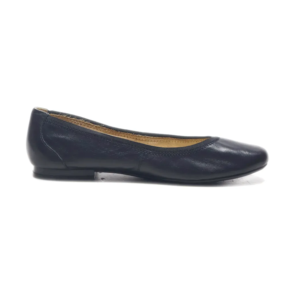 Caprice Ballerinas Leather Black Colour For Women