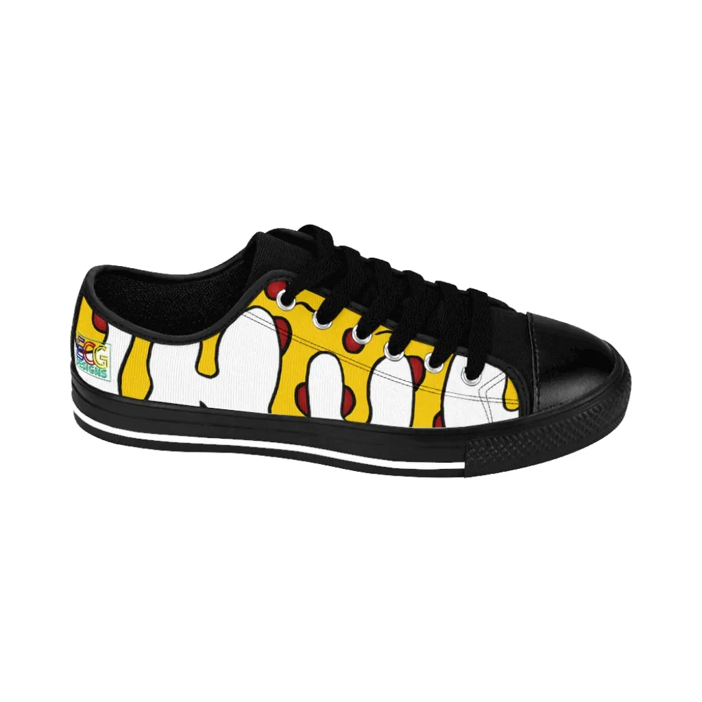 Cheesy Pizza Men's Sneakers