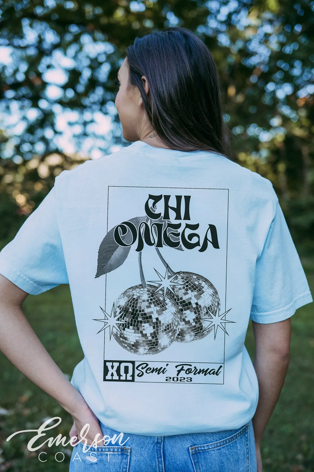 Chi Omega Disco Celebration T-shirt