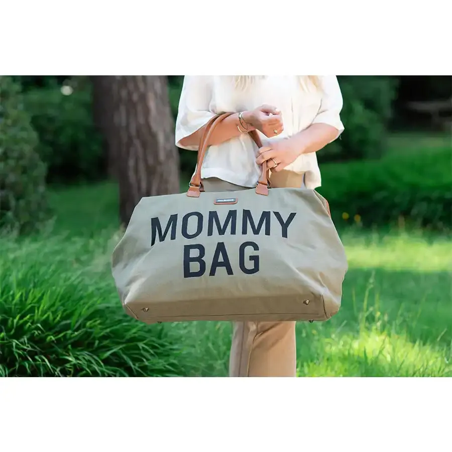 Childhome Mommy Bag Big (Kaki Canvas)