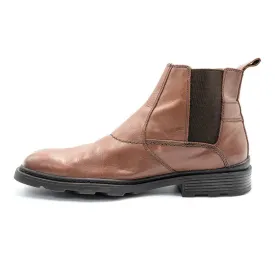 Clarks Ankle Boots Leather Brown Colour For Men