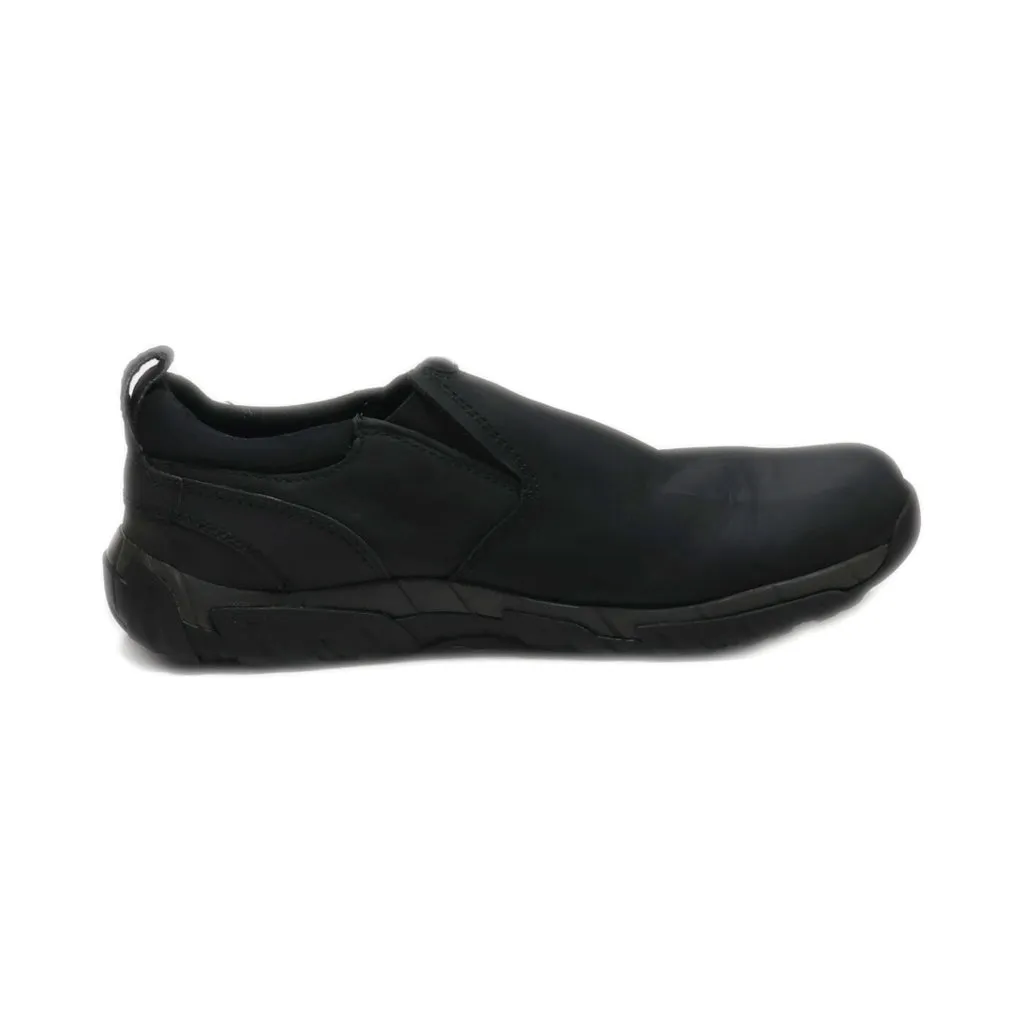 Clarks Casual Slip Ons Leather Black Colour For Men