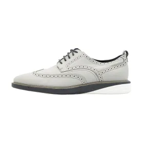 Cole Haan Grand Evolution Brogues Formal Lace Ups Grey Colour For Men