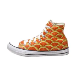 Converse Chuck Taylor All Star High-Top Sneakers Canvas Orange Colour For Women