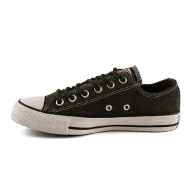 Converse Ox Base Camp Low-Top Sneakers Suede Green Colour For Women