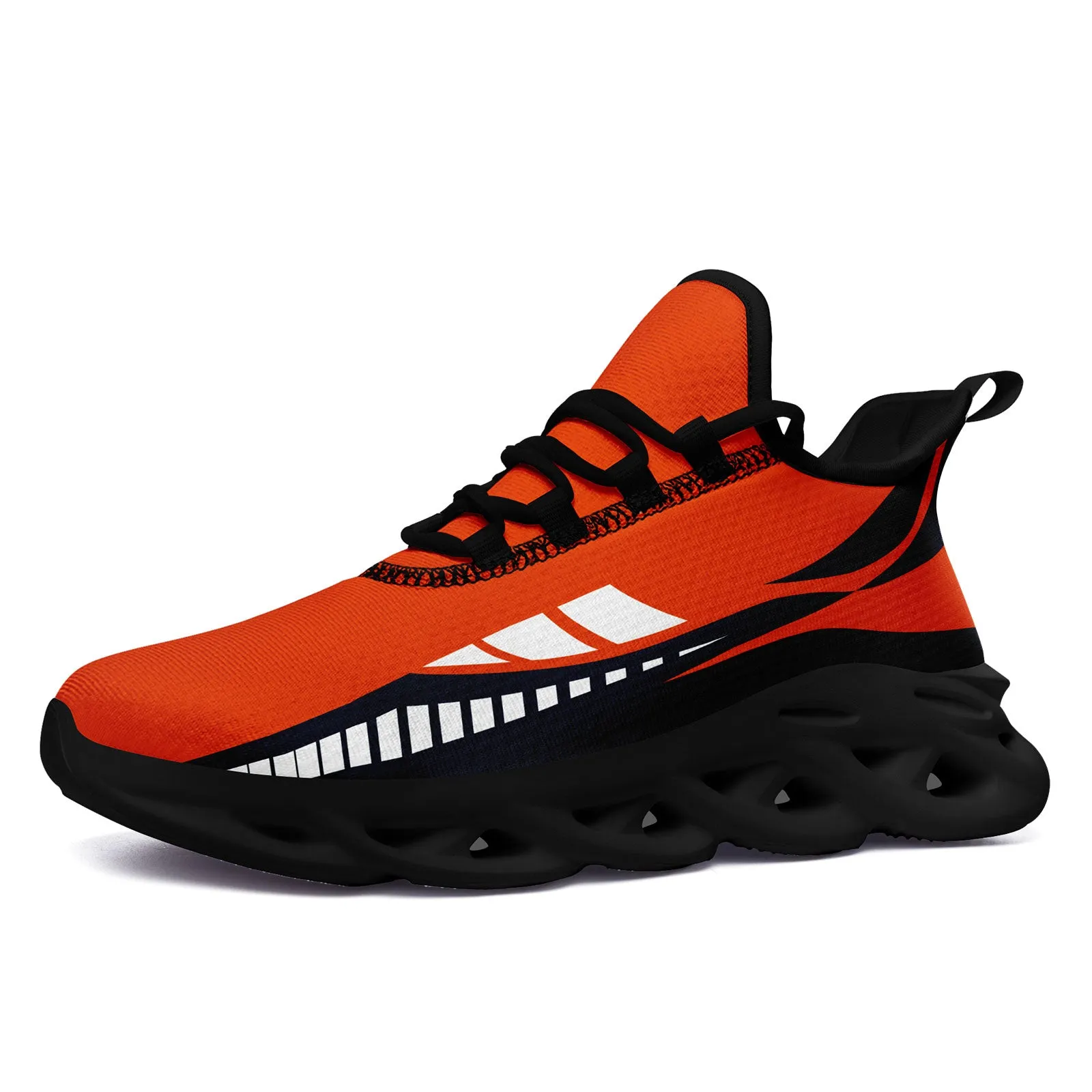 Custom Orange Blue Chicago Maxsoul Shoes Personalized Sneaker FN003-D020325-7