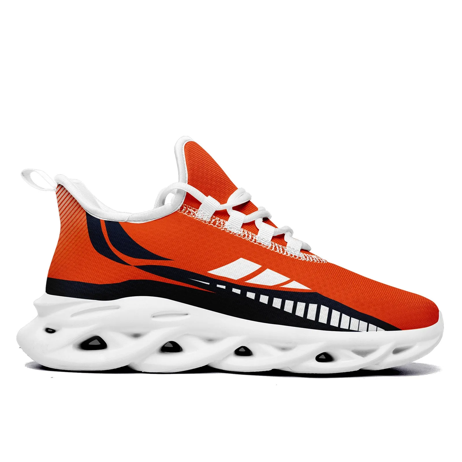 Custom Orange Blue Chicago Maxsoul Shoes Personalized Sneaker FN003-D020325-7