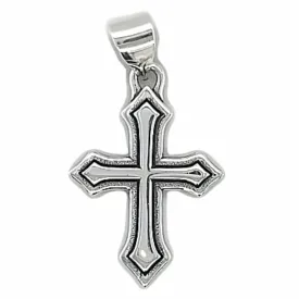 D1980 Cross With Outline Pendant